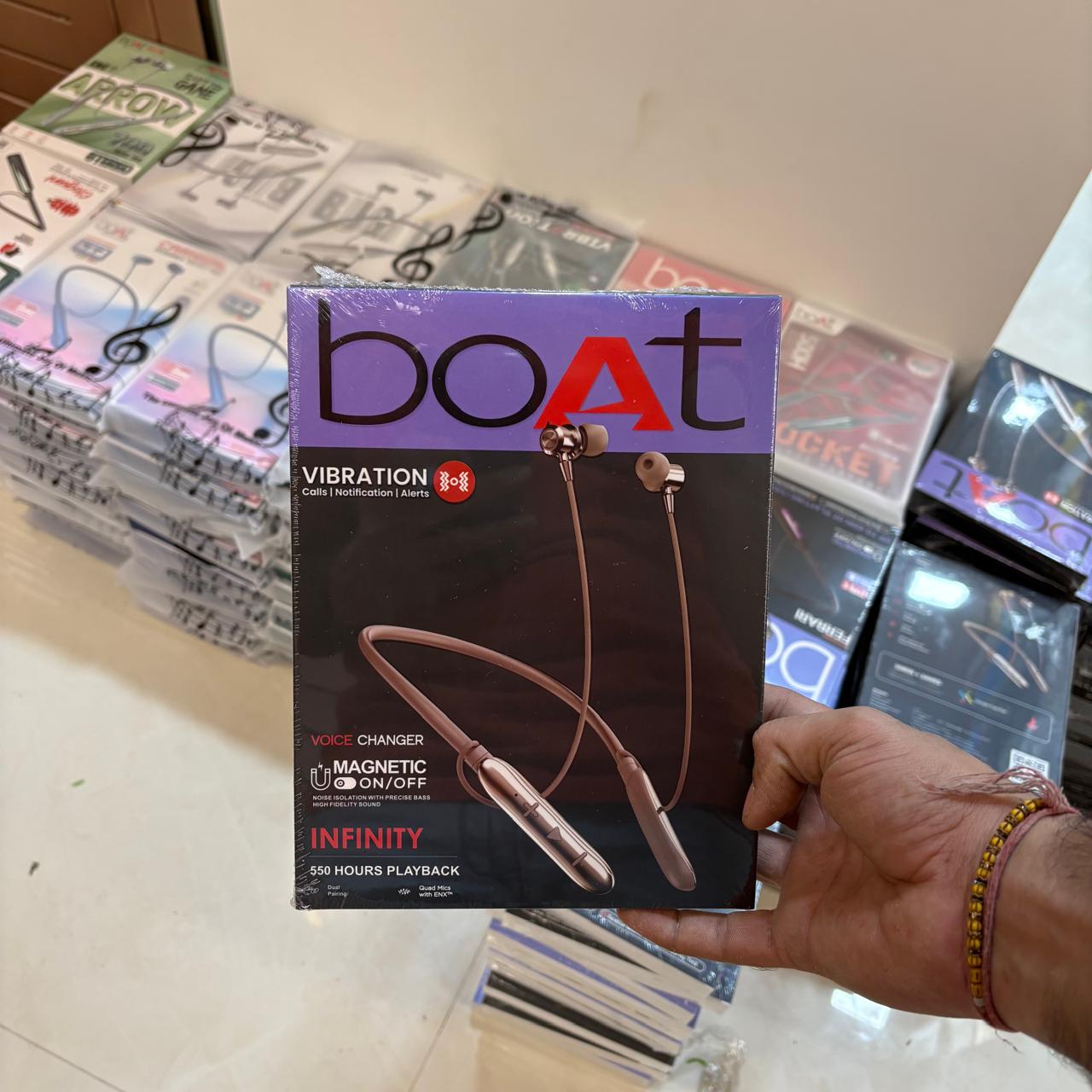 Boat Infinity 500H Wireless Bluetooth Neckband